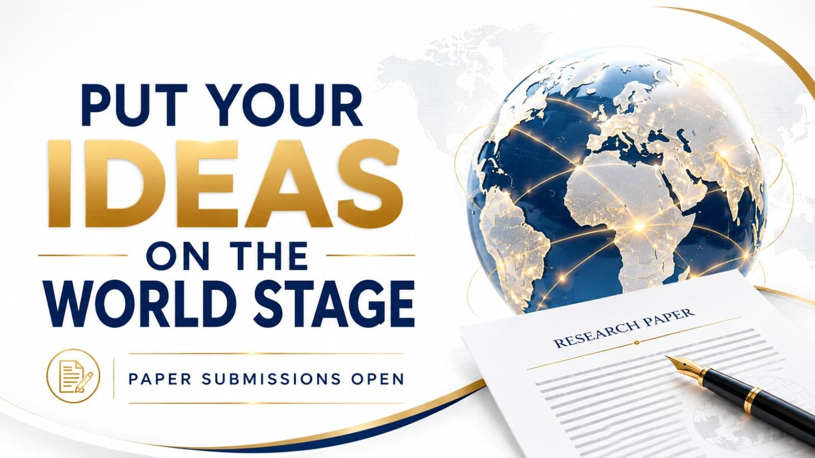 Put your ideas on the world stage — paper submissions open